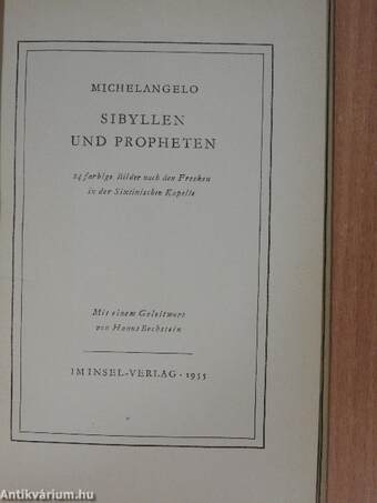 Sibyllen und Propheten