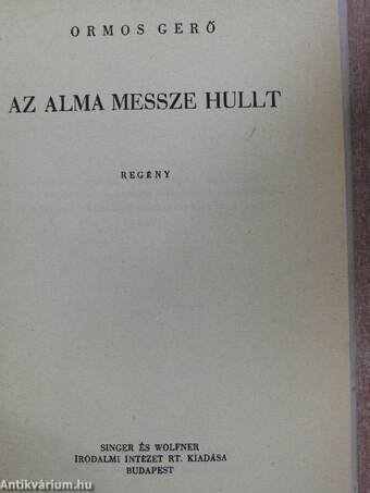 Az alma messze hullt