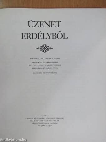 Üzenet Erdélyből