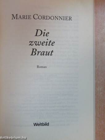 Die zweite Braut