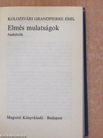 Elmés mulatságok