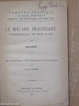 Le Malade imaginaire