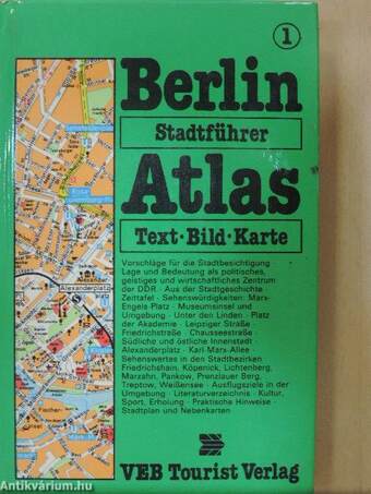 Berlin Stadtführer Atlas