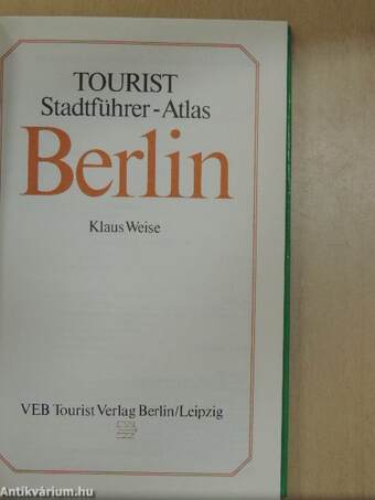 Berlin Stadtführer Atlas