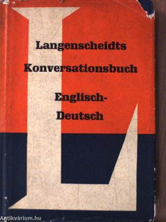 Langenscheidts Konversationsbuch Englisch-Deutsch