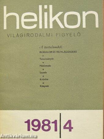 Helikon 1981/4.