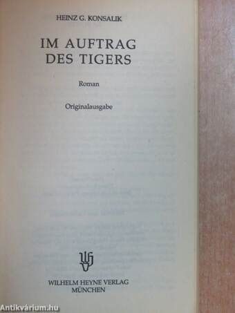 Im Auftrag des Tigers