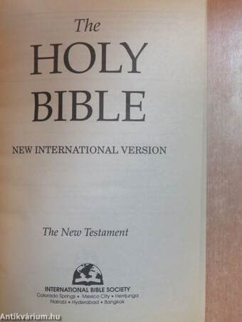 The Holy Bible