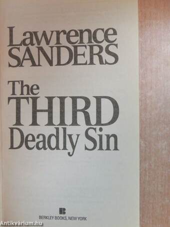 The Third Deadly Sin