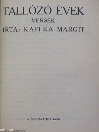 Szétfoszlott idyllek/Ő felsége látogatása/Esti út/Tallózó évek/A tavasz napja sütötte.../Lőrinc emléke