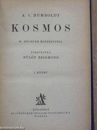 Kosmos I-II.