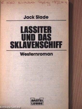 Lassiter und das Sklavenschiff