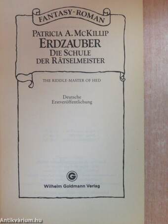 Erdzauber - Die Schule der Rätselmeister