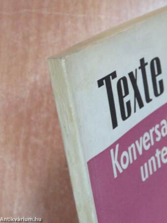 Texte zum Konversationsunterricht