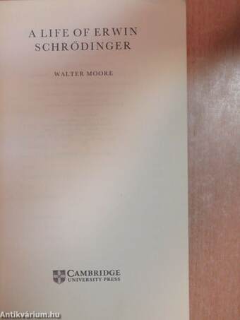 A Life of Erwin Schrödinger
