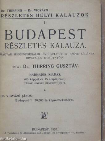 Budapest részletes kalauza