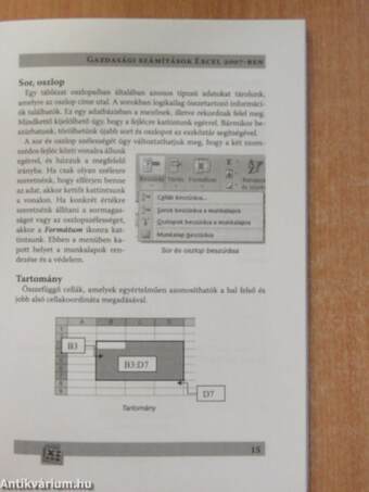 Gazdasági számítások Excel 2007-ben