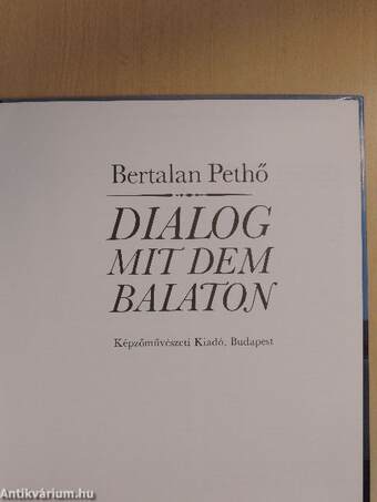 Dialog mit dem Balaton