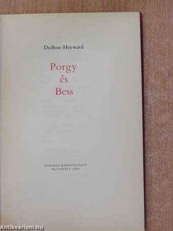 Porgy és Bess