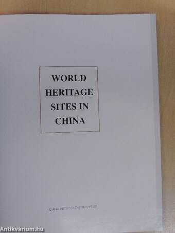 World Heritage Sites in China