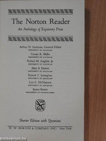 The Norton Reader