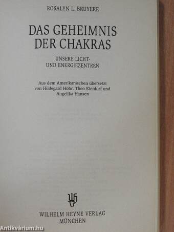 Das Geheimnis der Chakras