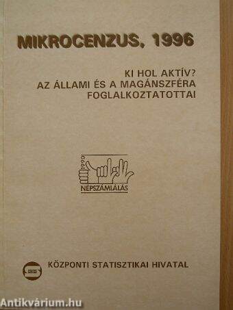 Mikrocenzus, 1996