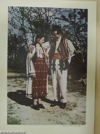 National costumes from the Rumanian People's Republic