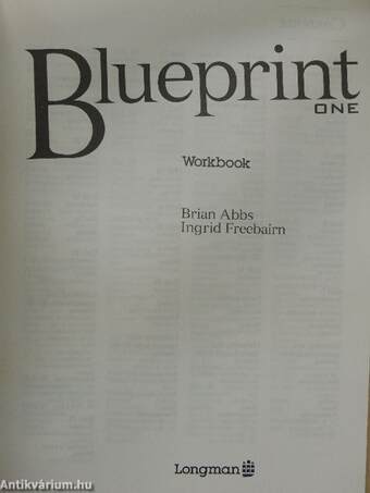 Blueprint One - Workbook 