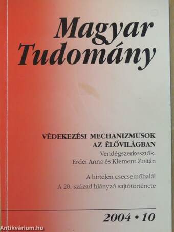 Magyar Tudomány 2004. október