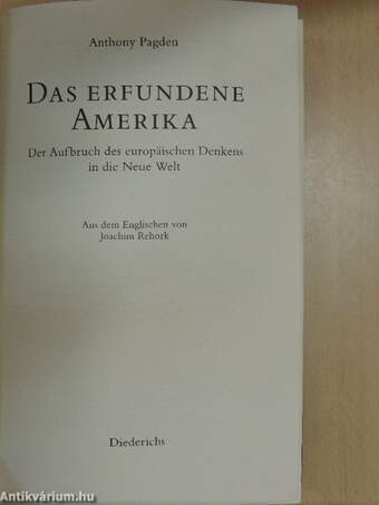 Das erfundene Amerika