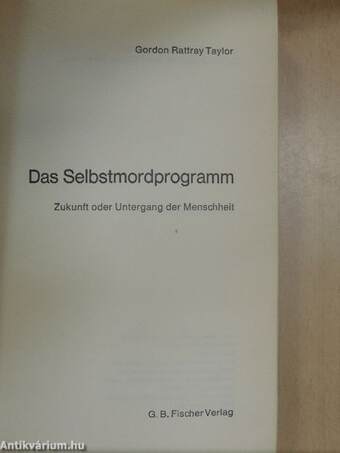 Das Selbstmordprogramm