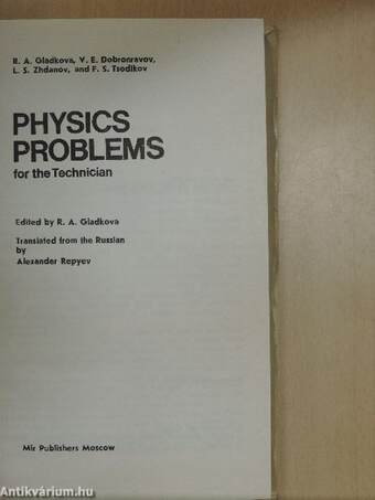 Physics Problems for the Technician