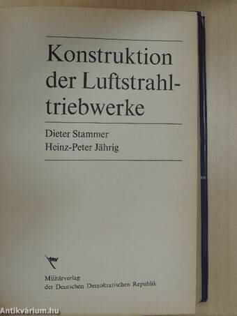 Konstruktion der Luftstrahltriebwerke