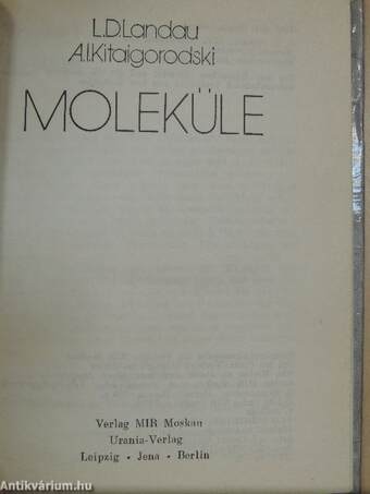 Moleküle