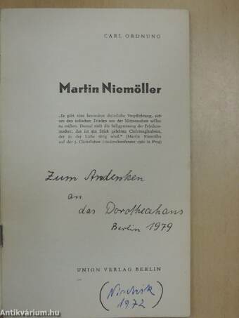 Martin Niemöller