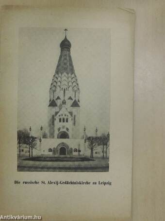 Die russische St. Alexij-Gedächtniskirche zu Leipzig