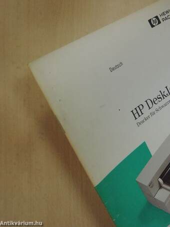 HP DeskJet 550C - Aufbauanleitung