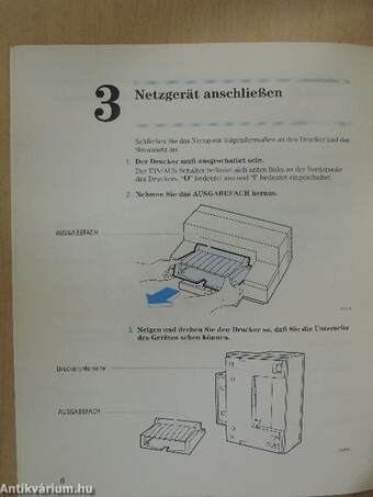 HP DeskJet 550C - Aufbauanleitung