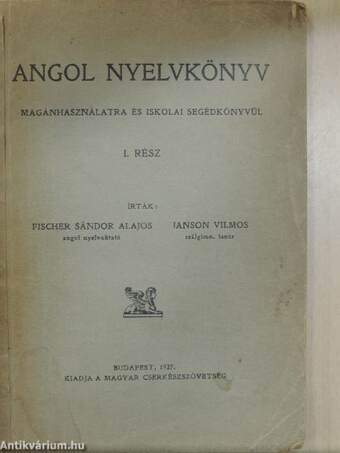 Angol nyelvkönyv I.