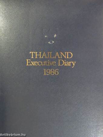 Thailand Executive Diary 1986
