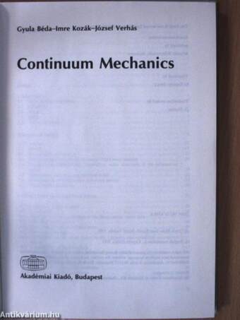 Continuum Mechanics