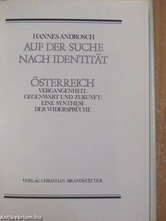 Auf der Suche nach Identität/Österreich