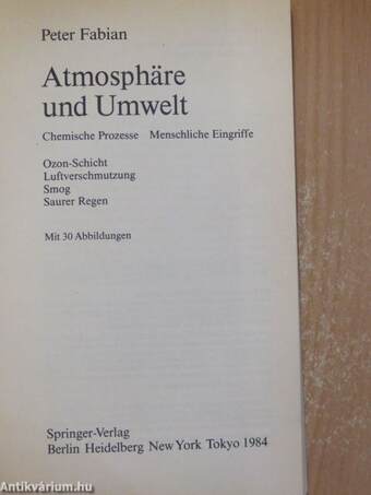 Atmosphäre und Umwelt