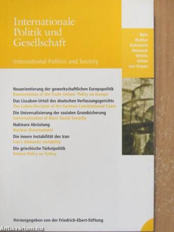 Internationale Politik und Gesellschaft 4/2009