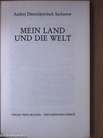 Mein Land und die Welt