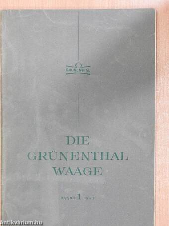 Die Grünenthal Waage 1/1967