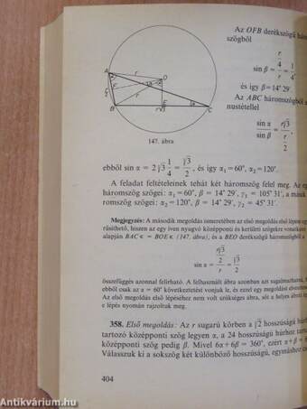 Egyetemi felvételi feladatok matematikából