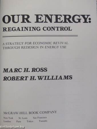 Our Energy: Regaining Control