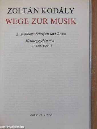 Wege zur Musik